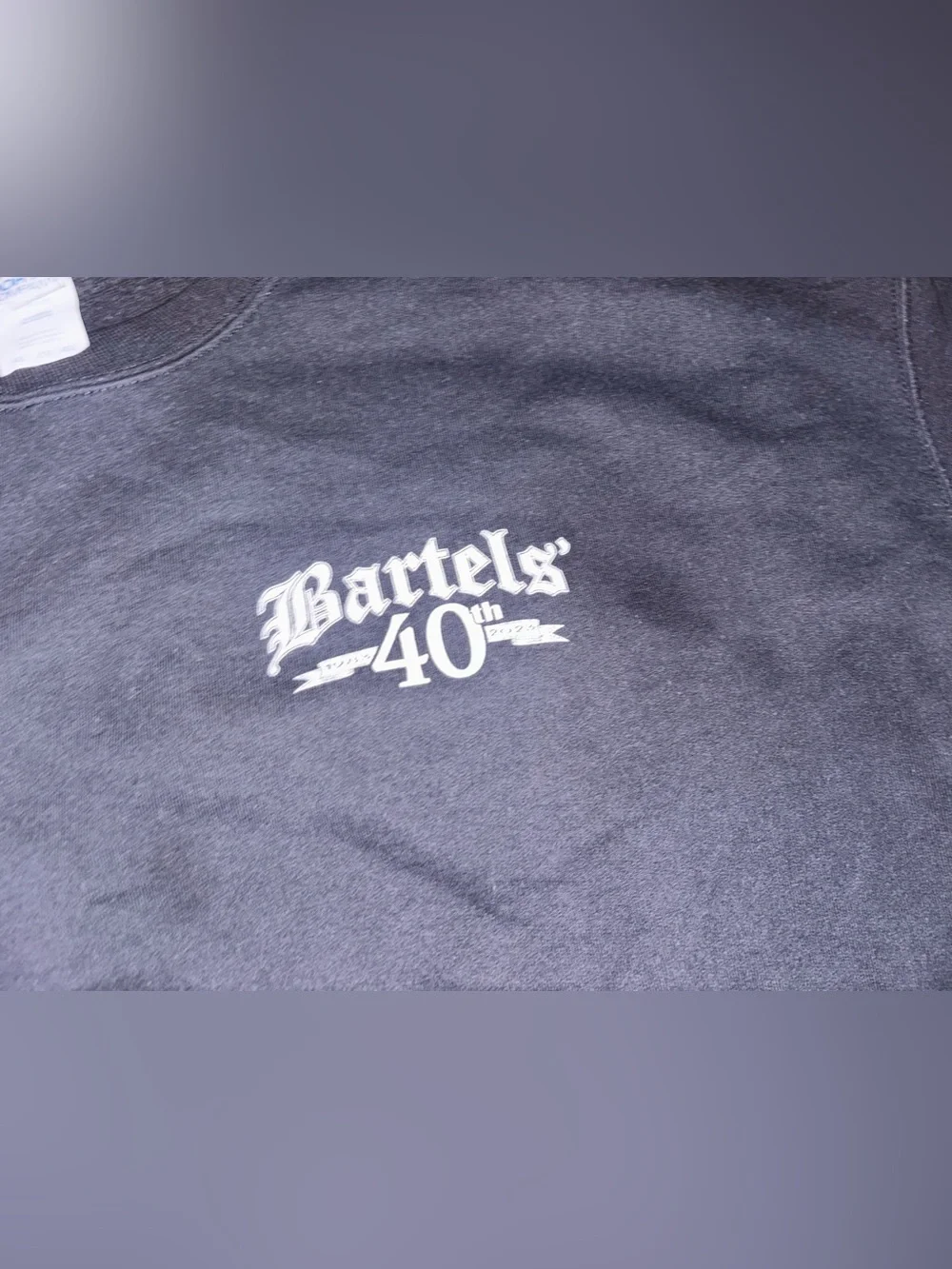 Port & Company Black Fleece Crewneck Pullover Sweatshirt Bartel Harley 4XL